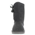 thumbnail image 4 of Women's Aliciah Grey Mid-Calf Leather Boot - 5M, 4 of 6