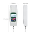 thumbnail image 2 of Mistaha High-Precision Digital Force Gauge with Auto Backlight and Buzzer Alarm - KF-500 Gray - Push Pull Testing Tool - 4 Measurement Units - 1% Accuracy, 2 of 6