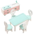 thumbnail image 1 of Muebles de comedor de madera, juguetes infantiles., 1 of 5