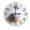 FFclock047, variant on ZXCXRQFa Sunset Seascape Wall Clock Non Ticking Silent Kitchen Clock Round Battery Operated Clocks 10 inch for Living Room Bedroom Decor