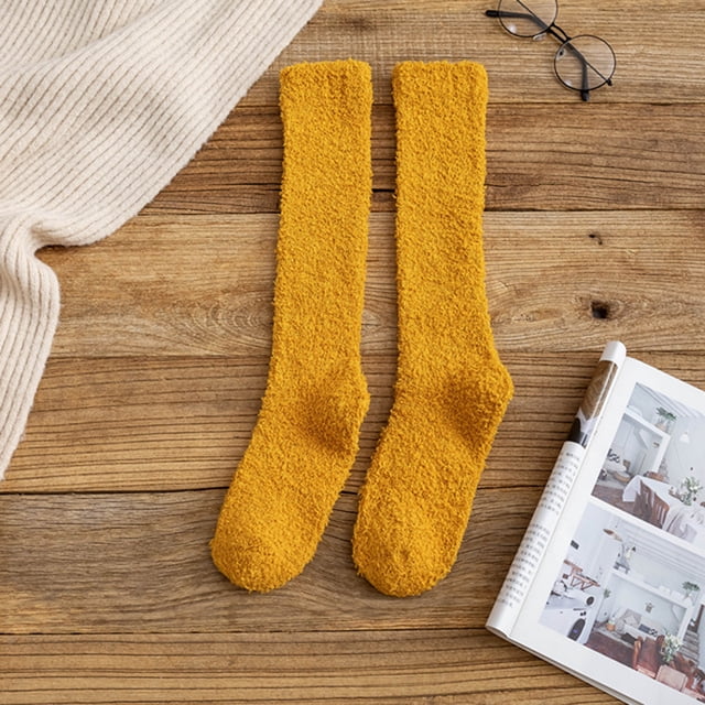 Warm Christmas Fashion Windproof Printing Mid Tube Socks Long Tube Cotton