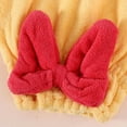 thumbnail image 5 of ievspot Hair Drying Cap,Absorbent Hair Towel Wrap with Bow,Hair Wrap Turban for Women Bath Shower Spa, 5 of 6
