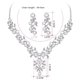 thumbnail image 4 of RO Accesorios de fotografía de boda, conjunto de novia de diamantes de imitación de perlas a la moda y atmosférica, collar, pendientes, conjunto de dos piezas, 1 pieza, 4 of 4