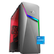 ASUS ROG Strix i5 3050 Desktop; ASUS ROG Strix Intel Core i5-11400F, NVIDIA GeForce RTX 3050 Graphics, 8GB RAM, 512GB SSD, Gray, Windows 11 Home, G10CE-WB553