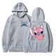 thumbnail image 4 of Sudadera con capucha de Disney Stitch para mujer, ropa de calle Harajuku, bonita sudadera de Anime, ropa de calle de Manga, Unisex, 4 of 5