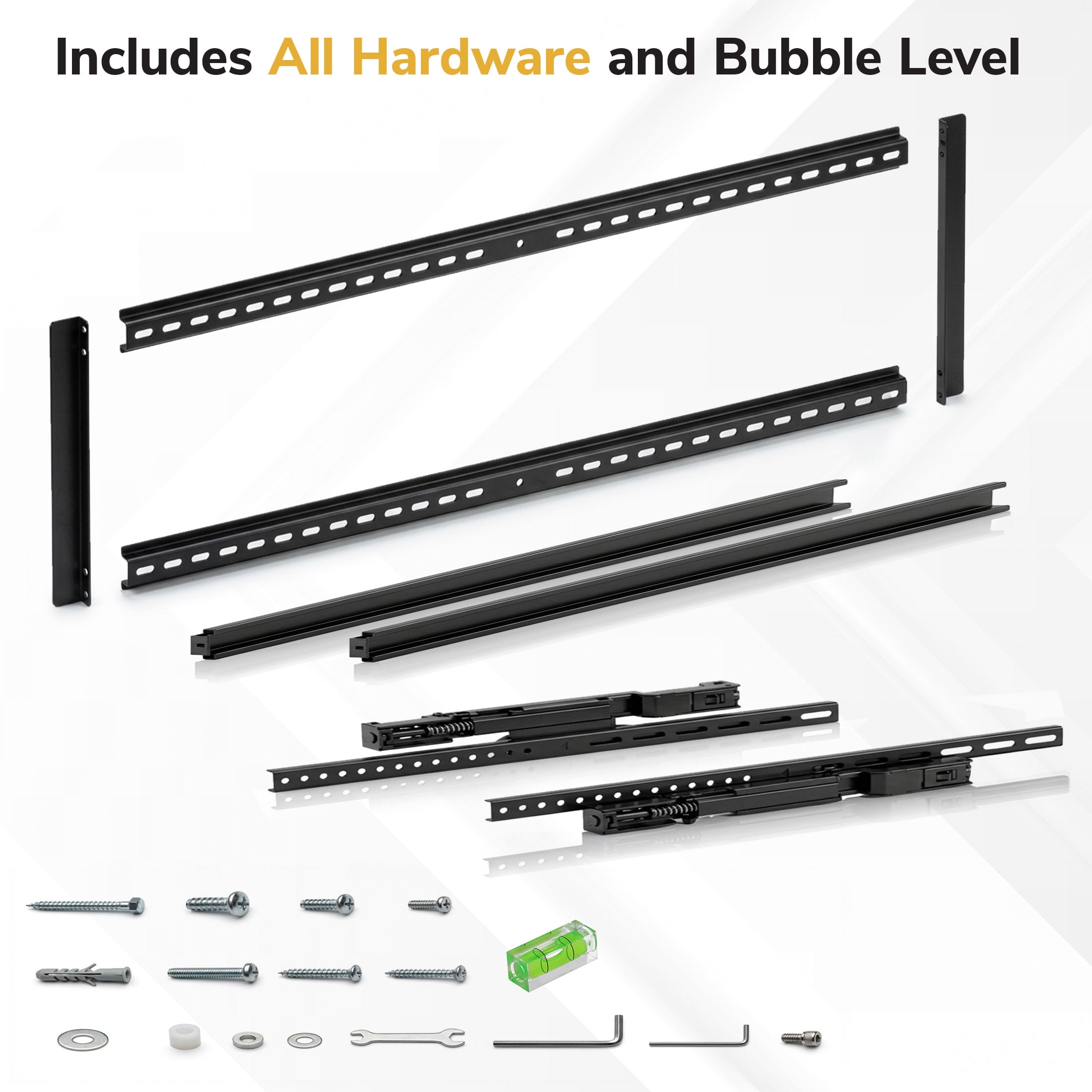 Mount-It! Heavy-Duty Advanced Full Motion Tilt TV Wall Mount for 55" to 105" TVs