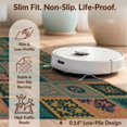 thumbnail image 6 of Design&I 8'x10' Washable Area Rug Snag-Free Geometric Multicolor Grid Motif Featuring Contrasting Patterned for Dining Room, Large Office, Lounge, 6 of 7
