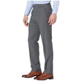 thumbnail image 2 of Lauren Ralph Lauren Mens Classic fit Dress Pants 33 / 32 Grey Solid, 2 of 4