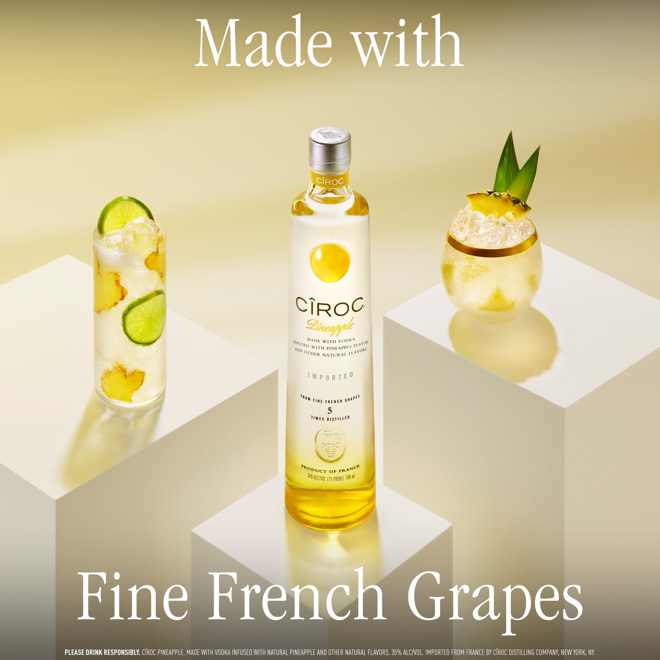 CIROC Pineapple (Made with Vodka Infused with Natural Flavors