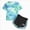 A116-Light Green, variant on Toddler Girl Summer Clothes Outfits Kids Cotton Short Sleeve Shirt Shorts Set,Lightweight 6-12 Months 12-24 Months 2t 3t 4t 5t 6t 7t 8t 9t Children 3-4 Years