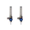 thumbnail image 1 of 1/4 PT Thread 7MM Barb Argon Ar Co2 Gas Flow Meter, 2 Pack, 1 of 1