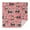 Shiba Inu Dog, variant on Vintage Bull Terrier Square Tablecloth,Waterproof Square Table Cover,Wipeable Spillproof Washable Table Cover for Home Kitchen Party Decor 42"X42"(107x107cm)
