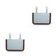 thumbnail image 3 of Cubo de basura plegable Kenally para coche contenedor de Clip multifuncional para vehículo caja de Beige 1 2piezas, 3 of 6