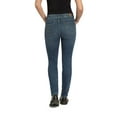 thumbnail image 3 of Jordache Women's and Women's Plus Mid-Rise Skinny Jeans, Sizes 2-22, 3 of 5