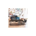 thumbnail image 3 of Regency Kee 66 x 24 in. Adjustable Classroom Table- Neo Walnut Top, Grey Base & 2 Andy 12 in. Black Stack Chairs, 3 of 9