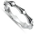 thumbnail image 4 of Badminton Birdie Arrow Ring .925 Sterling Silver Band Jewelry Female Male Unisex Size 8, 4 of 4