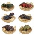 thumbnail image 1 of Modelo de dinosaurio de juguete con forma de concha rota con base, 6 unidades, 1 of 5