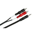 thumbnail image 2 of Hosa Technology 3' 1 Meter 3.5 mm TRSM to Dual RCAM Cable Audio Accessories, 2 of 3