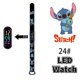 thumbnail image 1 of Pokémon Anime Original God Rock Jonglei Ray Yaekko reloj de pulsera para niños, reloj LED táctil impermeable, deportes, regalos de navidad, 1 of 4