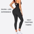 thumbnail image 2 of MANIFIQUE Sauna Sweat Pants for Women High Waist Compression Slimming Weights Thermo Legging Workout Body Shaper, 2 of 6
