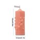 thumbnail image 4 of Vela aromática con forma de rosa en relieve - Regalo de San Valentín, vela romántica con aroma para dormitorio, sala de estar o baño, 15 cm x 5,5 cm, 300 g, opciones rosa/blanco, 4 of 7