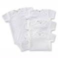 thumbnail image 1 of Gerber Onesies, 4 Pack, White, 4T, 1 of 2