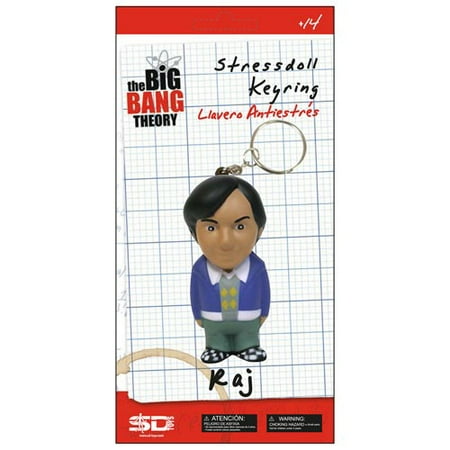 Big Bang Theory Rajesh Koothrappali Stress Toy Key Chain (Number of Pieces per case: