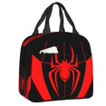 thumbnail image 1 of Bolsa de almuerzo clásica de tela de araña roja para hombres y mujeres, fiambrera con aislamiento cálido para estudiantes, bolsas de mano de Picnic de comida escolar xuanjing unisex, 1 of 2