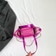 thumbnail image 4 of Bolsa A Cuestas Bolso De Viaje Simple De Cadena De Moda De Pvc De Gran Capacidad Para Mujer (Rojo Rosa) Ndcxsfigh Para Estrenar, 4 of 5