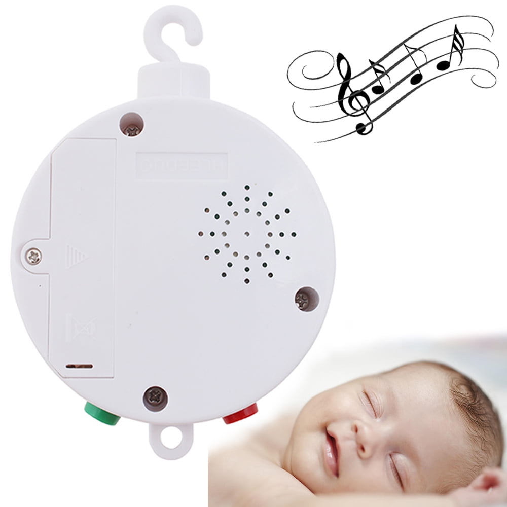 Image Baby Musical Mobile for Crib Batteryoperated Music Box w/ 12