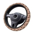thumbnail image 4 of Haiem Snake Print Steering Wheel Cover 15 Inches for Women Men, Neoprene Anti-Slip Cute Car Steering Wheel Grip Wrap Car Accessories Protective Case Cover for Vehicle Truck SUV, 4 of 8