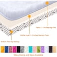 thumbnail image 6 of Homore Cute Fluffy Carpet Soft Washable Area Rugs for Bedroom/ Living Room Decoration, 8' x 10' , White, 6 of 7