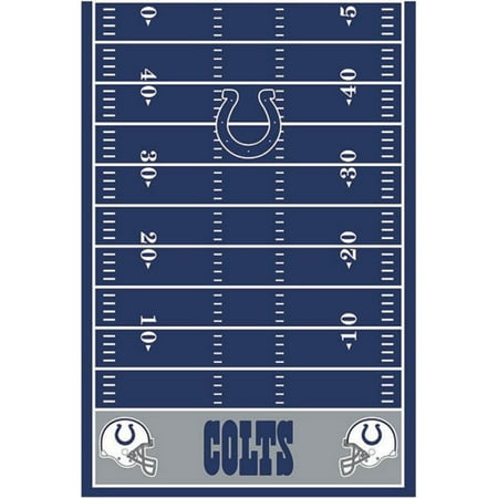 Indianapolis Colts NFL Pro Football Sports Party Decoration Plastic Tablecover