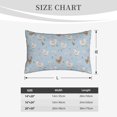 thumbnail image 4 of Daiia Funny Chicken Bedding Waterproof Pillow Protector Zippered Queen – Bed Bug Proof Pillow Encasement-14"x20", 4 of 6