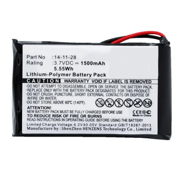 Batteries N Accessories BNA-WB-P7263 Lighting System Battery - Li-Pol, 3.7V, 1500 mAh, Ultra High Capacity Battery - Replacement for Vancouver 14-11-28 Battery