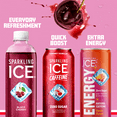 thumbnail image 3 of Sparkling Ice +Caffeine Zero Sugar Flavored Sparkling Water, Cherry Vanilla Sparkling Water, 16 fl oz Aluminum Can, 3 of 6