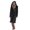 Black, variant on Dyfzdhu Women Pajama Sets Winter Plush Lengthened Shawl Bathrobe Home Clothes Long Sleeved Robe Coat