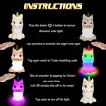 thumbnail image 4 of 8 Inch Large Unicorn LED Night Light for Kids, Portable USB Rechargeable 7-Color Touch Control Nursery Night Lamp for Children Bedroom Home Decoration., 4 of 5