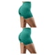 thumbnail image 3 of Minnieouse Pantalones cortos sin costuras para mujer Atlético Push Up Booty Fitness Cintura alta Elástico Ropa deportiva de verano para METRO 2Conjunto, 3 of 6