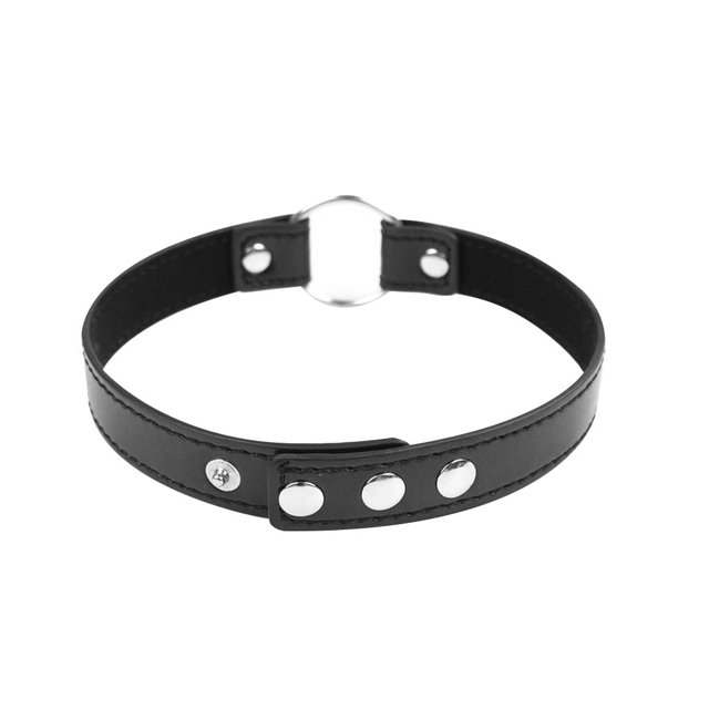 Collar de cuero Encantador Foreplay Mujeres PU Collar de cuero Gargantilla ajustable Juguete sexual para adultos, Tipo 4 Inevent XX000031-04