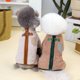 thumbnail image 4 of The Double-Ring Buttoned Thermal Clothing for Dog, Small Dog Sweater Female, Dog Fleece Sweater Warm Jacket with Leash Ring (L, Khaki), 4 of 4