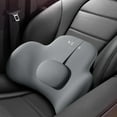 thumbnail image 6 of Gmogad Car Memory Foam Lumbar Cushion Protective Lumbar Back Cushion Lumbar Cushion Car Cushion Gray, 6 of 7
