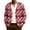 Red005, variant on QHRMKOG Cardigan for Men Cute Valentine's Day Heart Cardigan Sweaters Graphic Loose Fit Long Sleeve V Neck Button Up Cardigan Fashion Ribbed Knited Sweater Red M