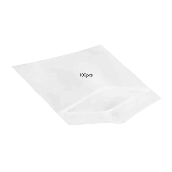 Snack Storage Bags,100pcs Snack Storage Bags PE Sealed Bags Clear Zip Food Bags Exceptional Craftsmanship