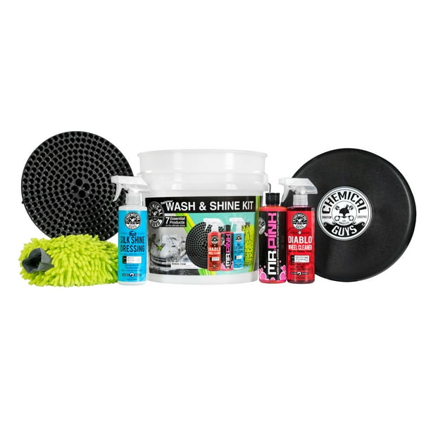 Chemical Guys HOL333 7-Piece Ultimate Car Wash & Shine Kit
