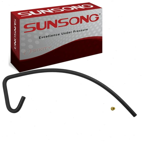 Sunsong Hydroboost To Pump Power Steering Return Line Hose compatible with Chevrolet Silverado 2500 HD 6.0L V8 2001-2010