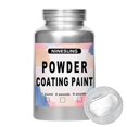 thumbnail image 1 of Powder Coating | Perfect for Metal Surfaces | Car Paint | Building Materials | Powder Paint for Steel Structures, Factories, Buildings, Playgrounds, Gardens (Silver 32 oz), 1 of 9