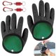 thumbnail image 1 of Waterproof Fishing Gloves, Fishing Gloves, Fishing Gloves, Bite Resistant, Waterproof, with Anti-Cut Magnetic Closure, for Safe Handling of Catfish, 1 of 5