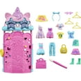 thumbnail image 4 of Polly Pocket Glam It Up Style Studio Playset with 2 Dolls, Color Change and 19 Accessories, 4 of 6