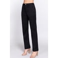 thumbnail image 3 of Women's Casual Straight Fit Twill Long Pants, 3 of 4